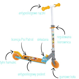 Hulajnoga dwukołowa Psi Patrol