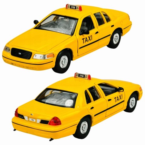 Metalowy Model WELLY Ford Crown Victoria Taxi 1:34