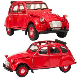 Metalowy Model WELLY Citroen 2CV Cabrio 1:34