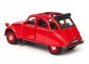 Metalowy Model WELLY Citroen 2CV Cabrio 1:34