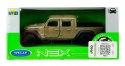 Metalowy Model WELLY Jeep Gladiator 1:34