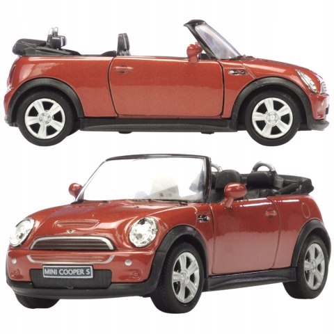 Metalowy Model WELLY Mini Cooper S Cabrio 1:34