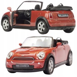 Metalowy Model WELLY Mini Cooper S Cabrio 1:34