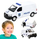 Metalowy Model WELLY Volkswagen Transporter T6 Policja POLICE 1:34