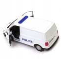 Metalowy Model WELLY Volkswagen Transporter T6 Policja POLICE 1:34