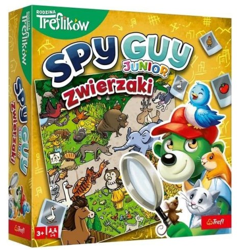 Gra planszowa Spy Guy Junior Zwierzaki Rodzina Treflików Trefl 5+