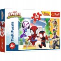 Puzzle W świecie Spidey'a Spiderman 60 elementów TREFL 4+